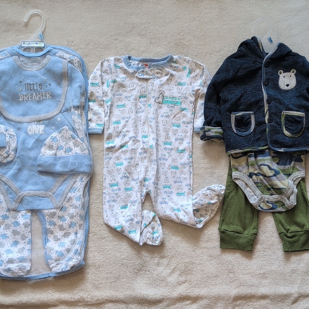 NWT Baby Boy 11pc Bundle 6-9M Duck Duck Goose CJP Swiggles